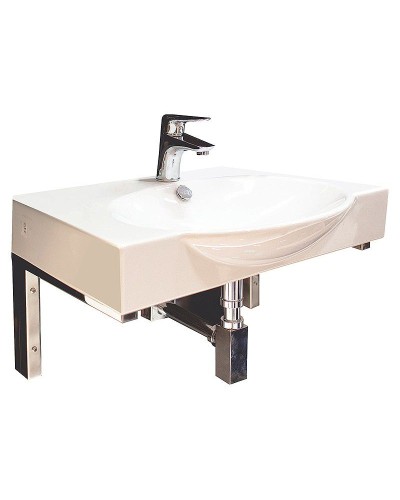 Раковина Sanita Luxe Infinity 65 INF65SLWB01KR Белая