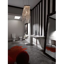 Раковина-консоль Kerasan Retro 100 1049K0 bix3 cr legs Белая Хром