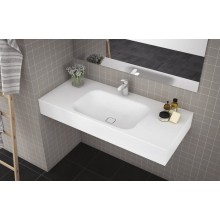 Консольная раковина из литьевого мрамора CEZARES TITAN-1200-LVB-SOSPESO