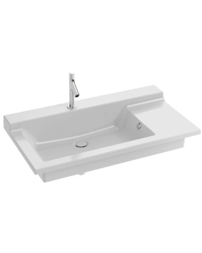 Подвесная раковина-столешница с отверстием для смесителя 100 см Jacob Delafon Soprano EXK112-00