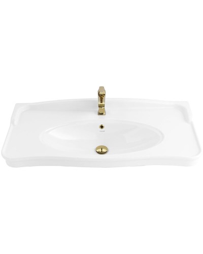 Раковина Creavit Antik 100 AN100-00CB00E-0000 Белая