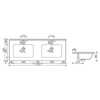 Раковина Ceramica Nova Element 122 CN7004 Белая
