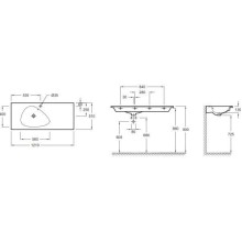 Раковина Jacob Delafon Nouvelle Vague 121 EXAP112-Z-MK4 Кашемир матовый