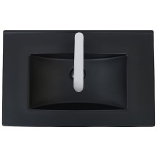 Раковина WeltWasser Deilbach 7506 75 MT- BL 10000005565 Черная матовая