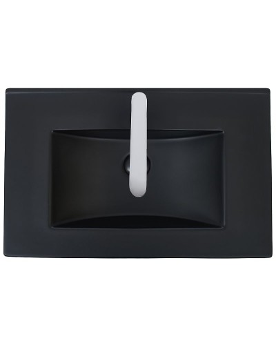 Раковина WeltWasser Deilbach 7506 75 MT- BL 10000005565 Черная матовая