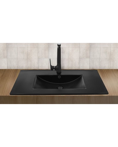 Раковина WeltWasser Deilbach 7506 90 MT- BL 10000005567 Черная матовая