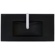 Раковина WeltWasser Deilbach 7506 100 MT- BL 10000005568 Черная матовая