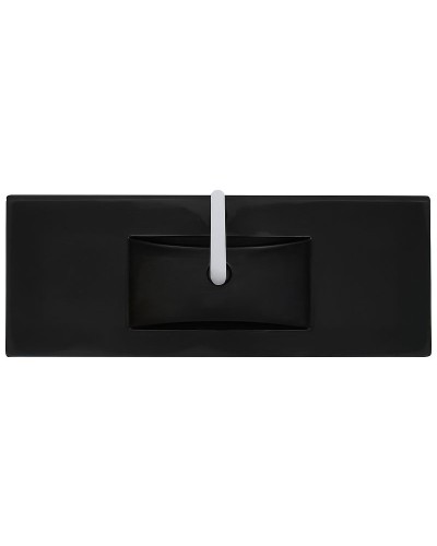 Раковина WeltWasser Deilbach 7506 120 MT- BL 10000005569 Черная матовая