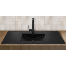 Раковина WeltWasser Deilbach 7506 120 MT- BL 10000005569 Черная матовая