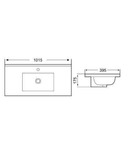 Раковина WeltWasser Deilbach 7517 100 MT-BL 10000005575 Черная матовая