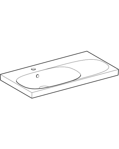 Раковина Geberit Acanto 90 500.625.01.2 Белая