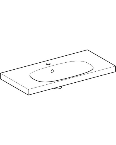 Раковина Geberit Acanto Compact 90 500.633.01.2 Белая