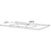 Раковина Iddis 100 0131000i28 Белая