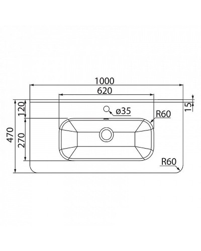 Раковина Iddis IDDIS 0101000i28 Белая