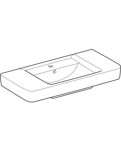 Раковина Geberit Renova Plan 100 122100000 Белая