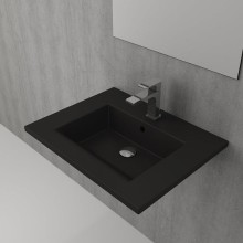Раковина Creto Bocchi Milano 60 1161-004-0126 Черная матовая