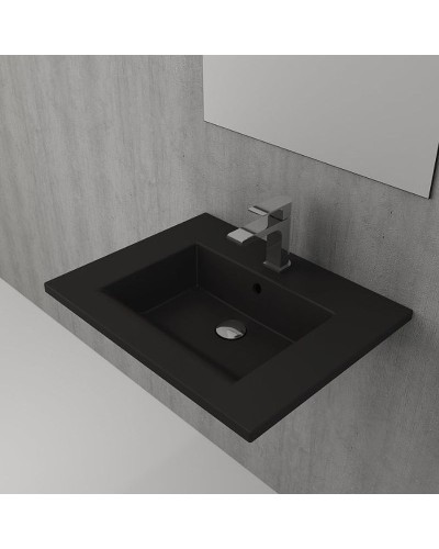 Раковина Creto Bocchi Milano 60 1161-004-0126 Черная матовая