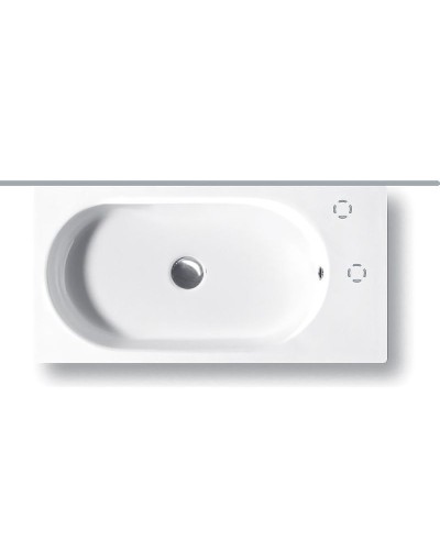 Раковина Hatria Area 70 L Y0W901 Белая