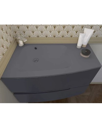 Раковина Jacob Delafon Nona 80 L EB1884RU-DE4 Серая