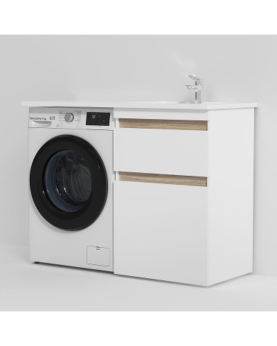 Раковина AM.PM X-Joy 120 R M85AWPR1201WG на стиральную машину Белая