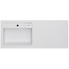 Раковина AM.PM X-Joy 120 L M85AWPL1201WG на стиральную машину Белая