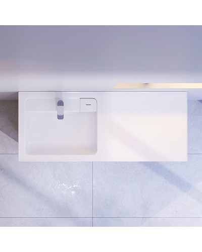 Раковина AM.PM X-Joy 120 L M85AWPL1201WG на стиральную машину Белая