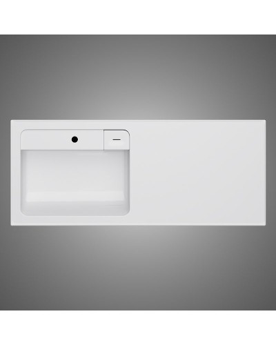 Раковина AM.PM X-Joy 120 L M85AWPL1201WG на стиральную машину Белая