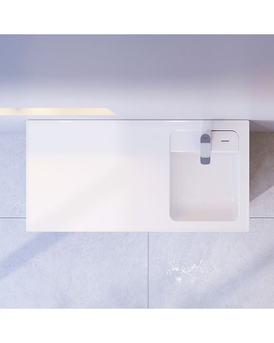 Раковина AM.PM X-Joy 100 R M85AWPR1001WG на стиральную машину Белая