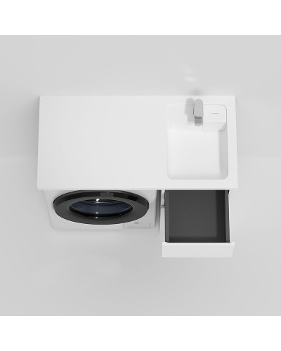 Раковина AM.PM X-Joy 100 R M85AWPR1001WG на стиральную машину Белая