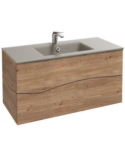 Раковина Jacob Delafon Sherwood 100 EB1830RU-DE5 Базальт матовый