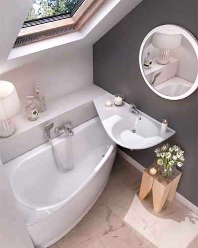 Раковина Ravak Avocado 85 L XJ1L1100000 Белая