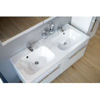 Раковина Ravak Chrome 120 XJG01112000 двойная Белая