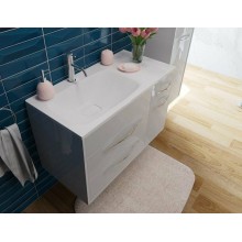 Раковина Эстет Барселона 90 L ФР-00003411 Белая