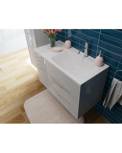 Раковина Эстет Барселона 90 R ФР-00003478 Белая