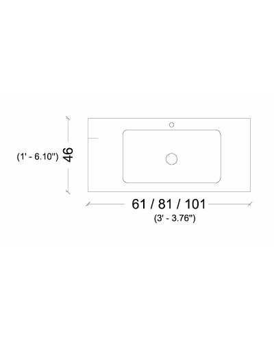 Раковина Boheme Armadi Art Vallessi 100 838-100-W Белая