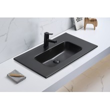 Раковина CeramaLux NC 61 9060MMB Черная матовая