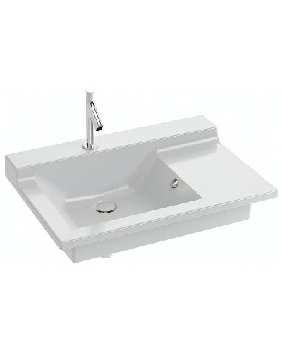 Раковина Jacob Delafon Soprano 80 L XL112K-00 Белая