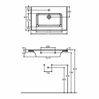 Раковина Allen Brau Fantasy 72 4.11024.20 Белая