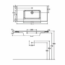 Раковина Allen Brau Fantasy 92 4.11026.20 Белая