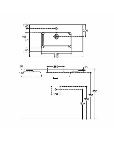 Раковина Allen Brau Fantasy 92 4.11026.20 Белая