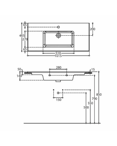 Раковина Allen Brau Fantasy 102 4.11027.20 Белая