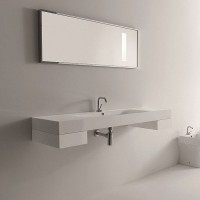 Раковина Kerasan Cento 140 353501x1 Белая