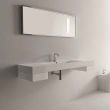 Раковина Kerasan Cento 140 353501x1 Белая