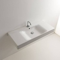 Раковина Kerasan Cento 100 355001x1 Белая