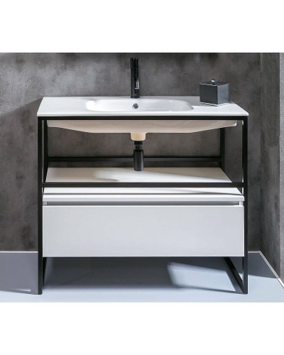 Раковина Boheme Armadi Art Vallessi 100 838-100-WG Белый глянец