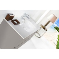 Раковина Boheme Armadi Art Vallessi 100 838-100-WG Белый глянец