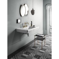 Раковина GSI Classic 105 8723111 белая глянцевая