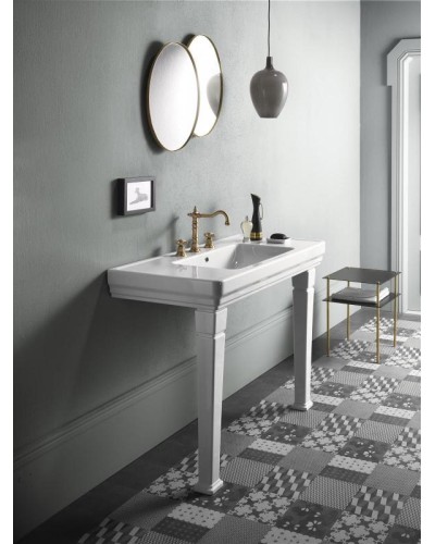 Раковина GSI Classic 105 8723111 белая глянцевая