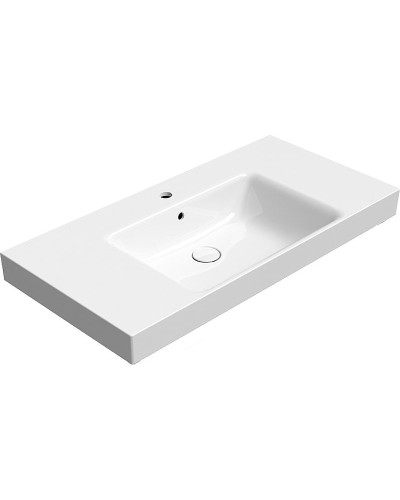 Раковина GSI Nubes 100 9651111 Белая