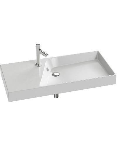 Раковина Jacob Delafon Rythmik 100 EXN112-00 Белая